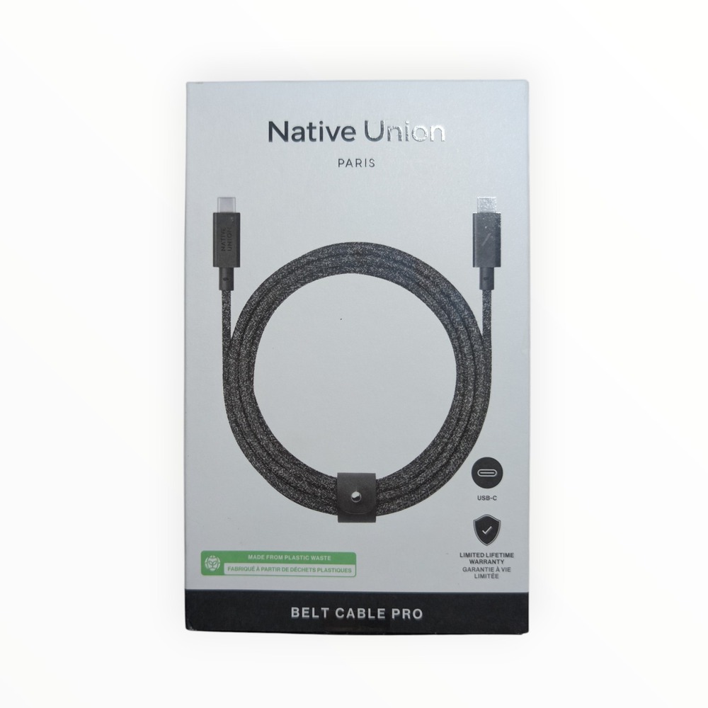 K5-O Native Union Belt 8ft Fast Charging USB-C to USB-C Cable 240W‎ - COSMOS